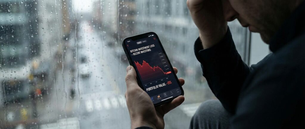 Новые инвесторы в биткоин несут убытки