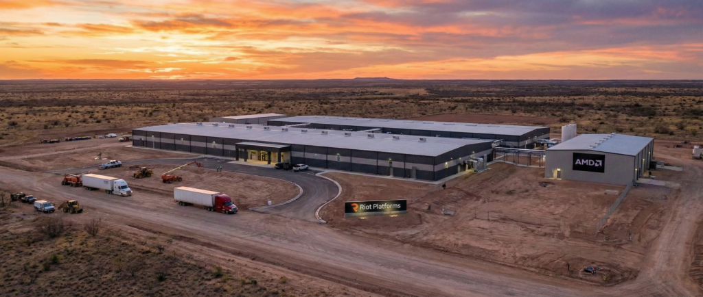 Riot купила землю в Техасе и заключила сделку с AMD