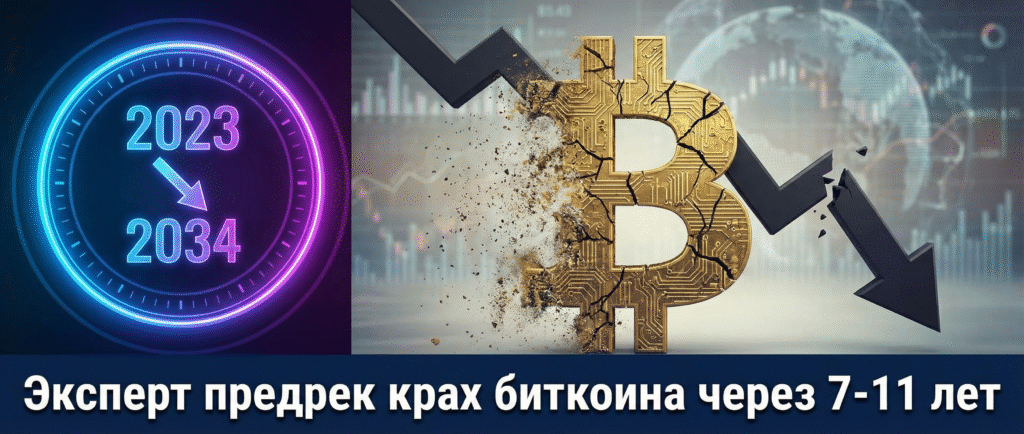 Эксперт предрек крах биткоина через 7-11 лет