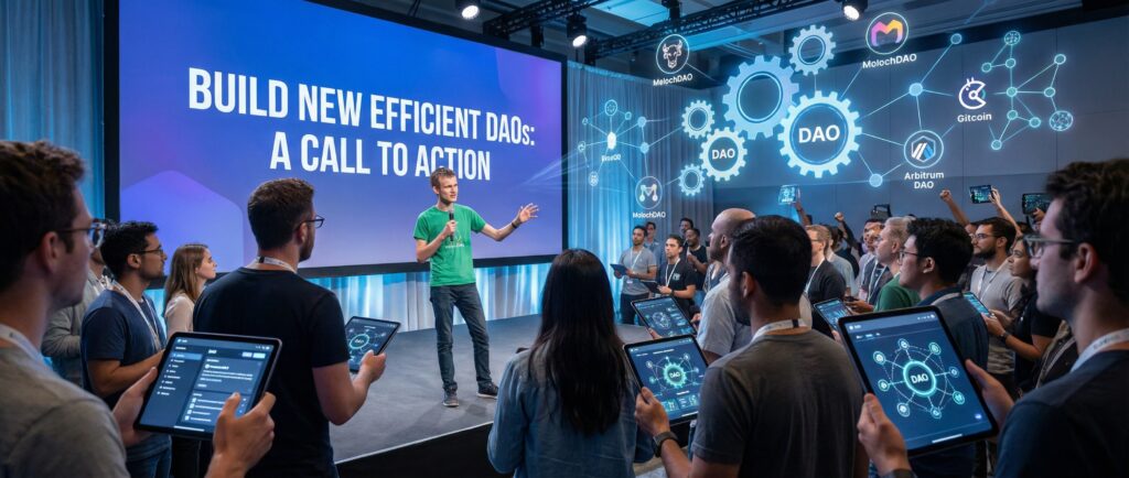 Бутерин призвал создать новые эффективные ДАО