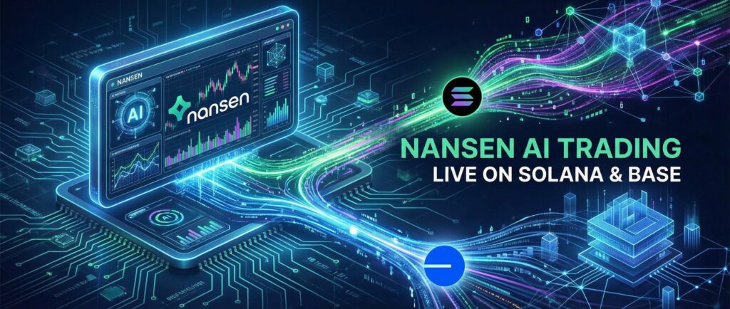 Nansen запустил встроенный ИИ-трейдинг для Solana и Base