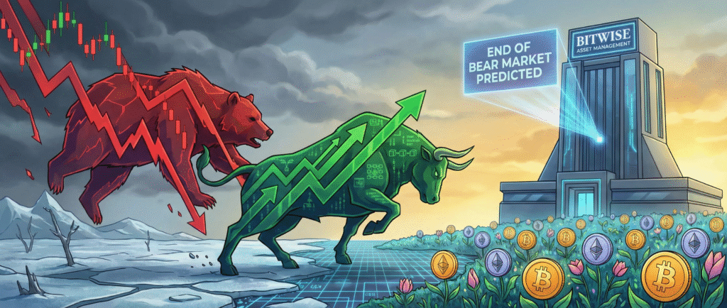 Bitwise предсказал конец медвежьего рынка криптовалют