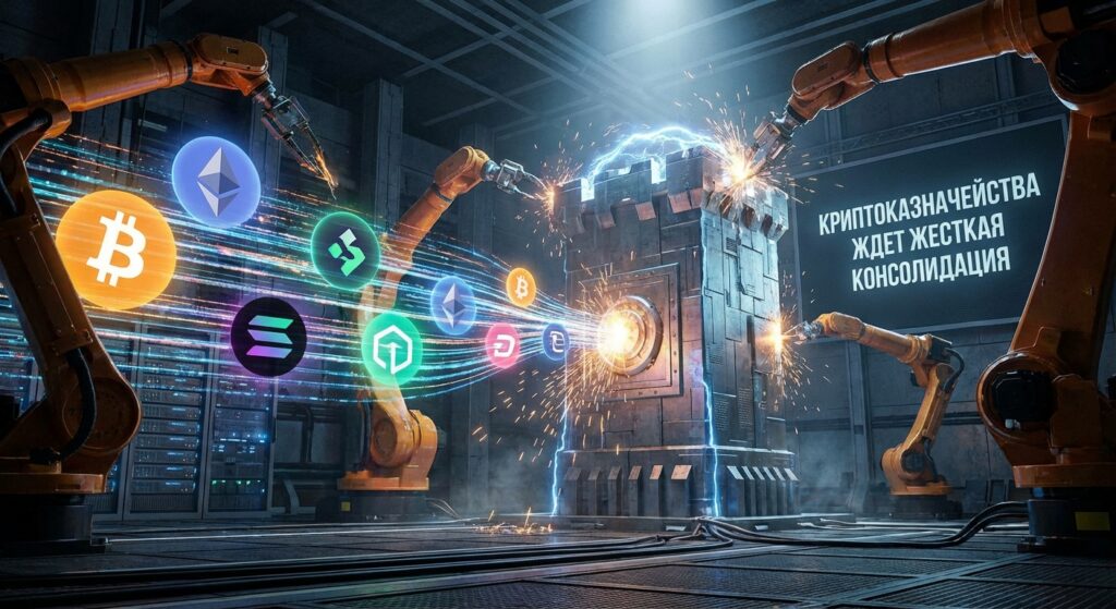 Криптоказначейства ждет жесткая консолидация