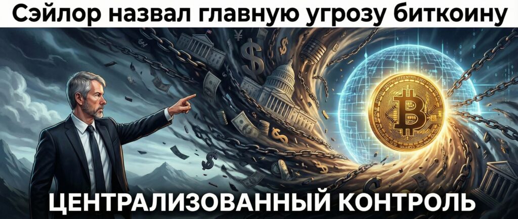 Сэйлор назвал главную угрозу биткоину