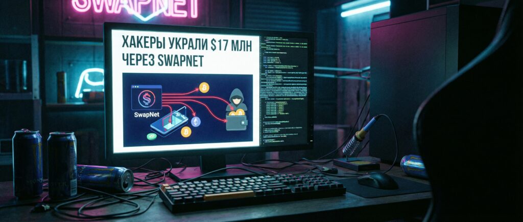 Хакеры украли 17 миллионов долларов через SwapNet