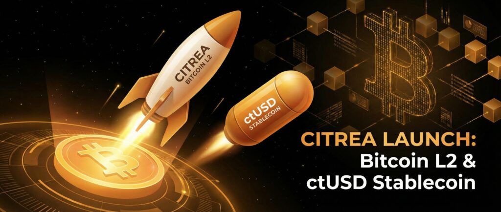 Запуск Bitcoin L2 Citrea и стейблкоина ctUSD