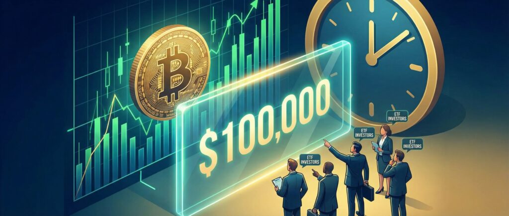 Биткоин у психологического рубежа инвесторов ETF