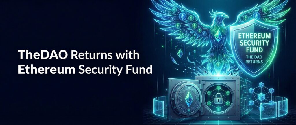 TheDAO возвращается с фондом безопасности Ethereum