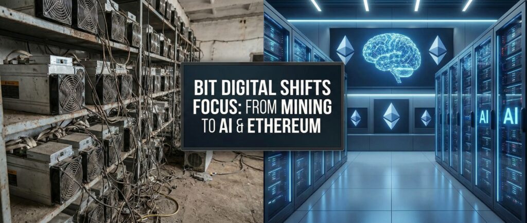 Bit Digital отказывается от майнинга в пользу ИИ и Ethereum