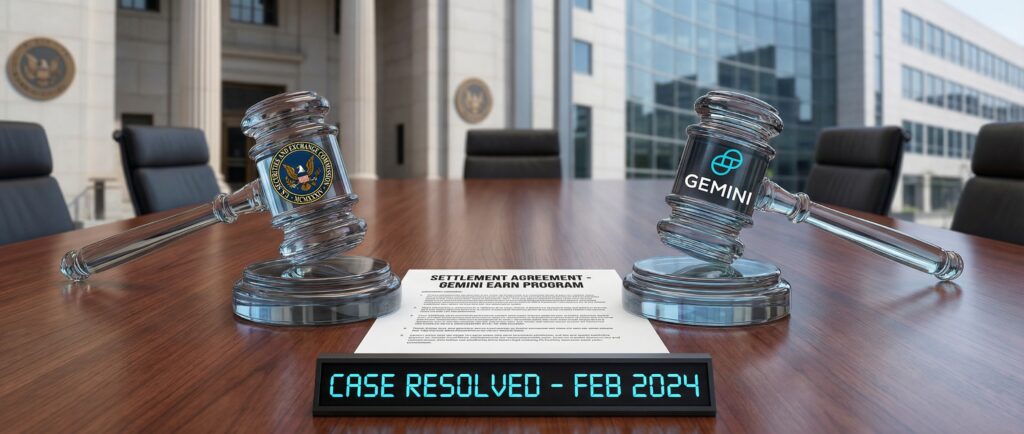 SEC и Gemini урегулировали иск о Earn