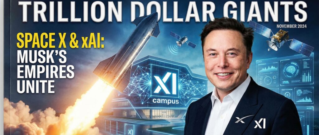 SpaceX и xAI Маска стали компанией за триллион долларов