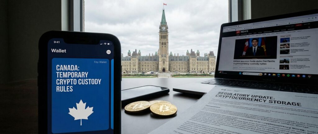 Канада ввела временные правила хранения криптовалют