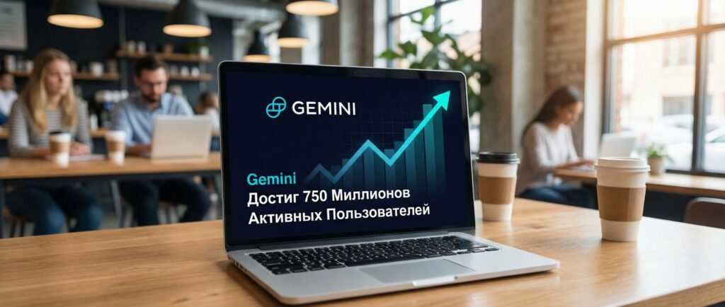 Gemini достиг 750 миллионов активных пользователей