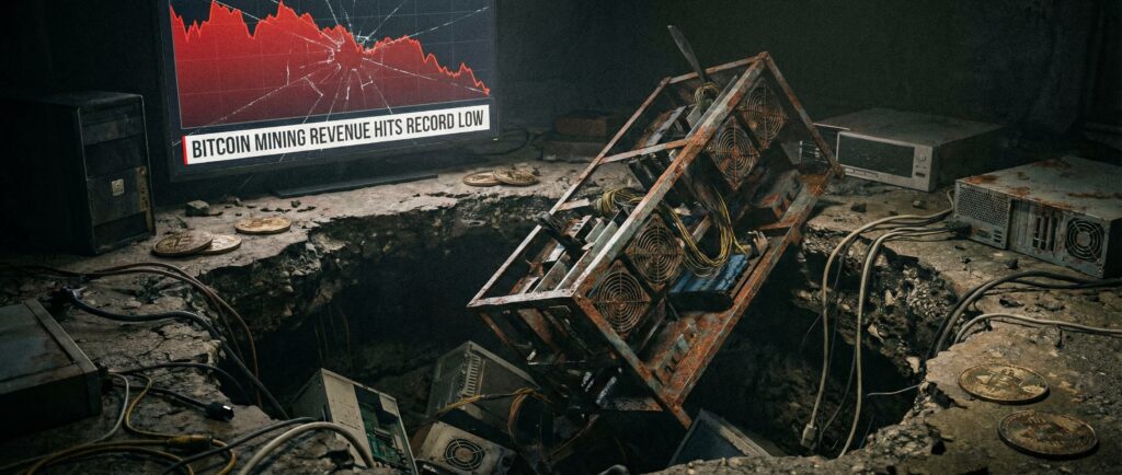 Доходность майнинга биткоина упала до рекордного минимума