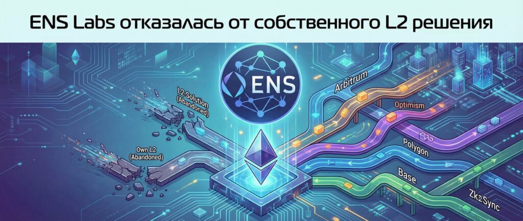 ENS Labs отказалась от собственного L2 решения
