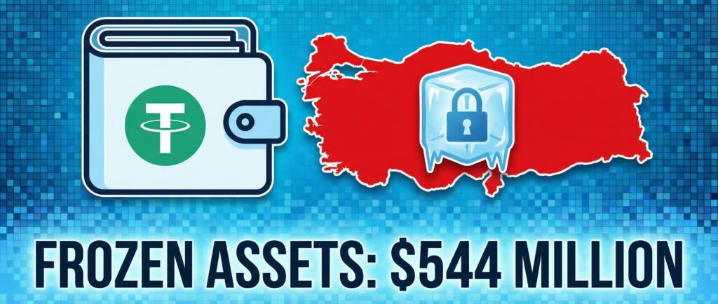 Tether помогла Турции заморозить активы на $544 млн