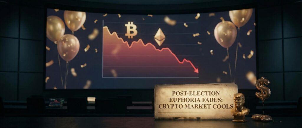 Эйфория на крипторынке после выборов Трампа угасает