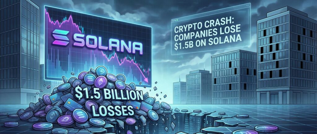 Компании потеряли $1,5 млрд на Solana