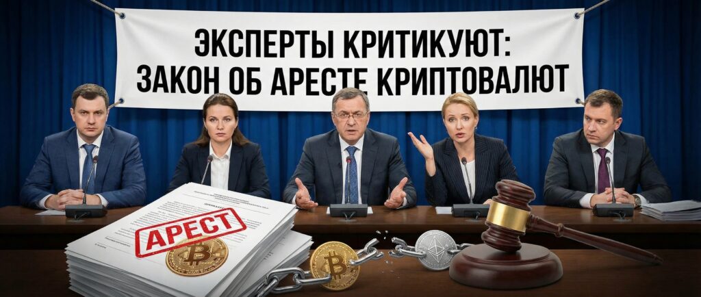 Эксперты раскритиковали закон об аресте криптовалют