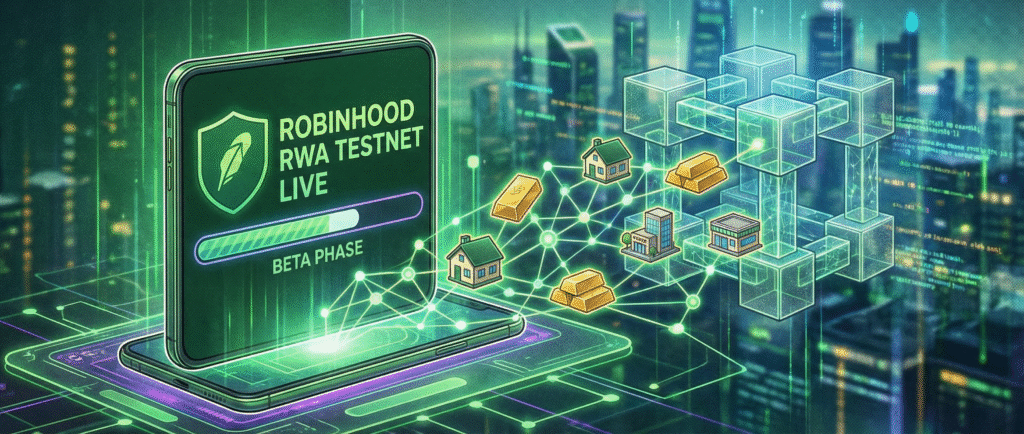 Robinhood запустил тестовую сеть для RWA