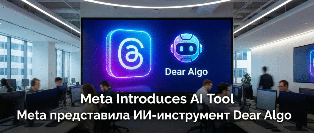 Meta представила ИИ-инструмент Dear Algo для Threads