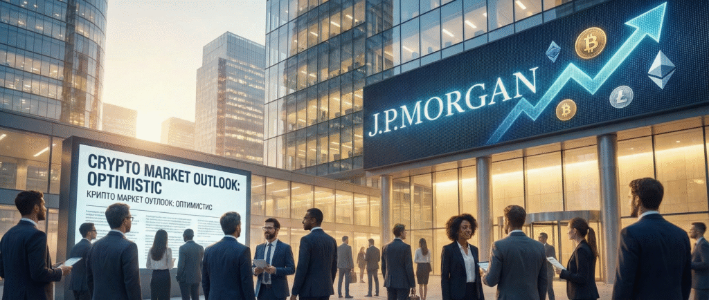 JPMorgan сохраняет оптимизм по крипторынку