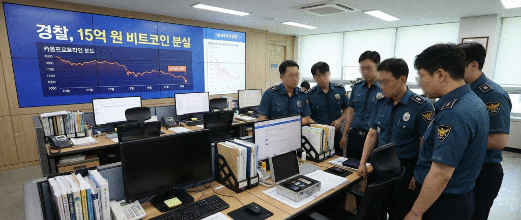 Полиция Южной Кореи потеряла биткоины на $1.5 млн