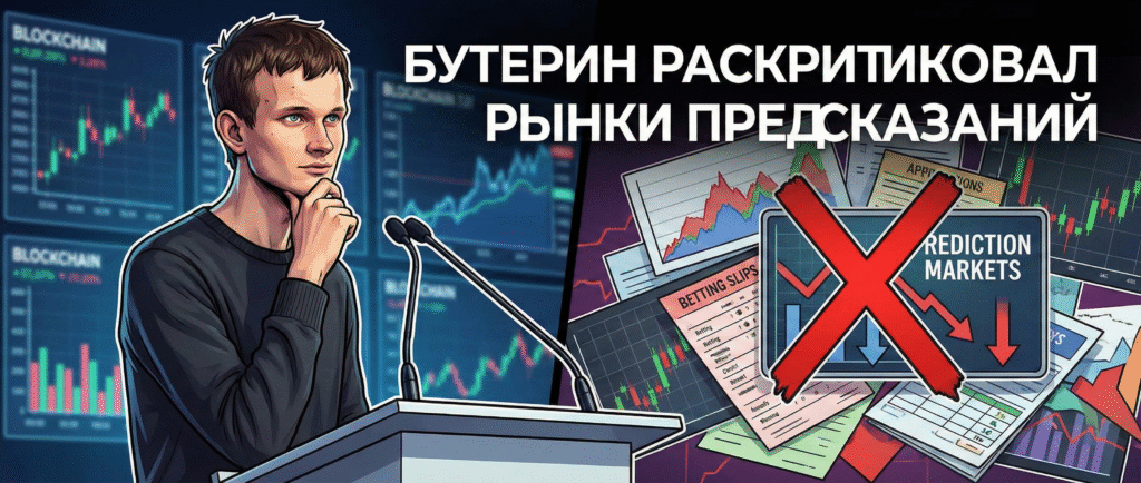 Бутерин раскритиковал рынки предсказаний