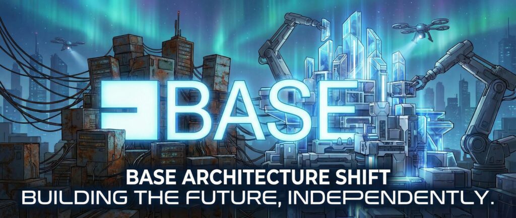 Base переходит на собственную архитектуру