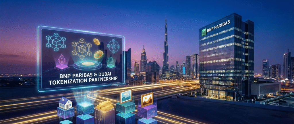 BNP Paribas и Дубай токенизируют активы