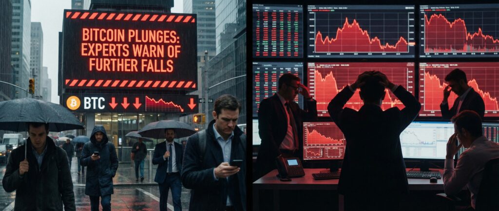 Эксперты предупреждают о новых падениях биткоина