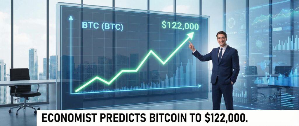 Экономист предсказал рост биткоина до 122 тысяч долларов