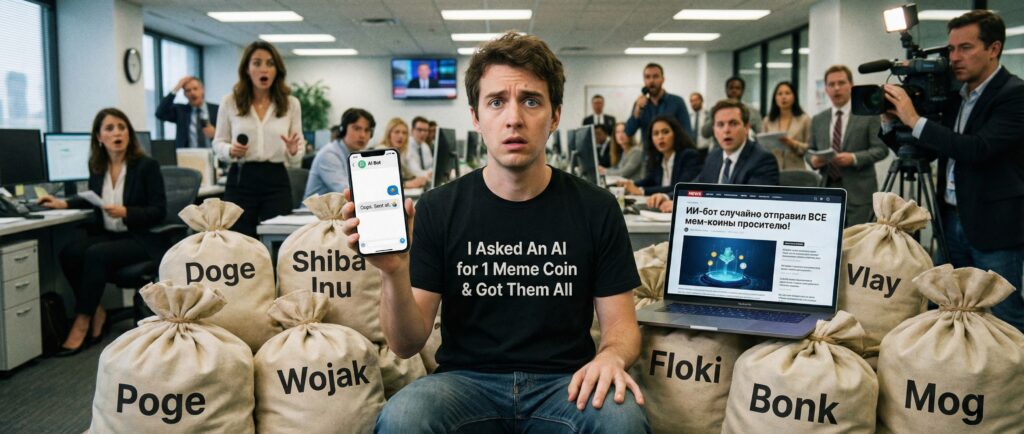 ИИ-бот случайно отправил все мем-коины просителю