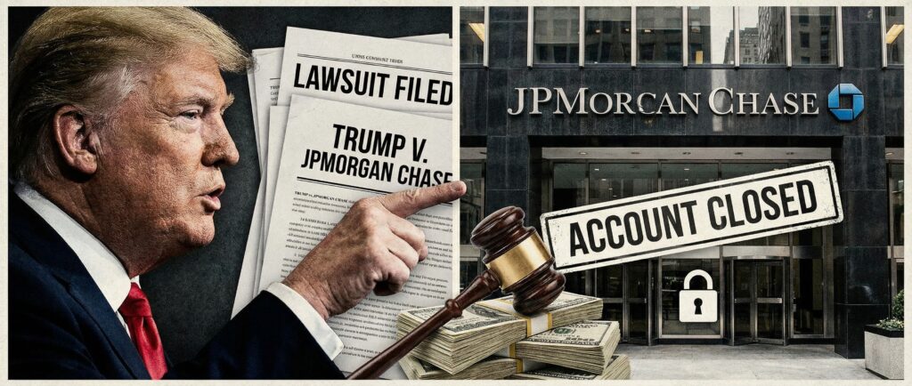Трамп подал на JPMorgan в суд за закрытие счетов