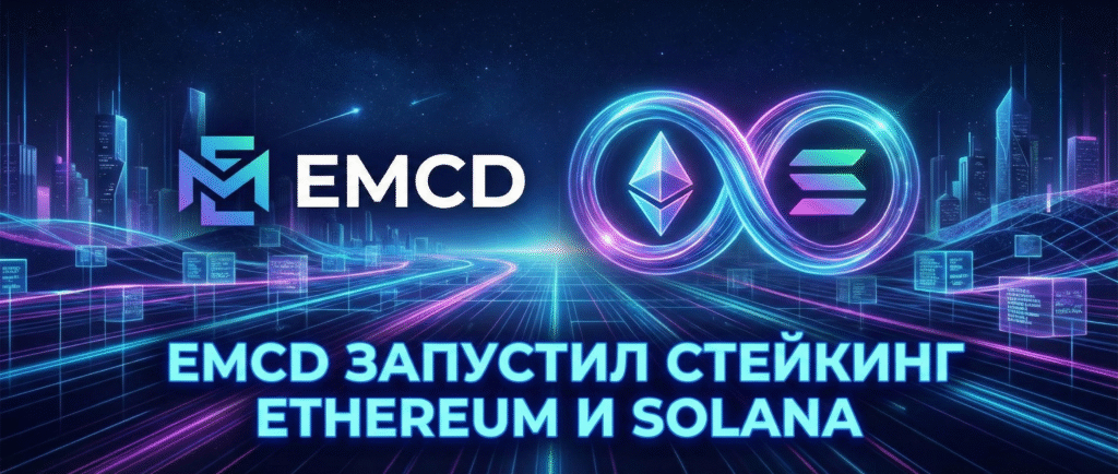 EMCD запустил стейкинг Ethereum и Solana