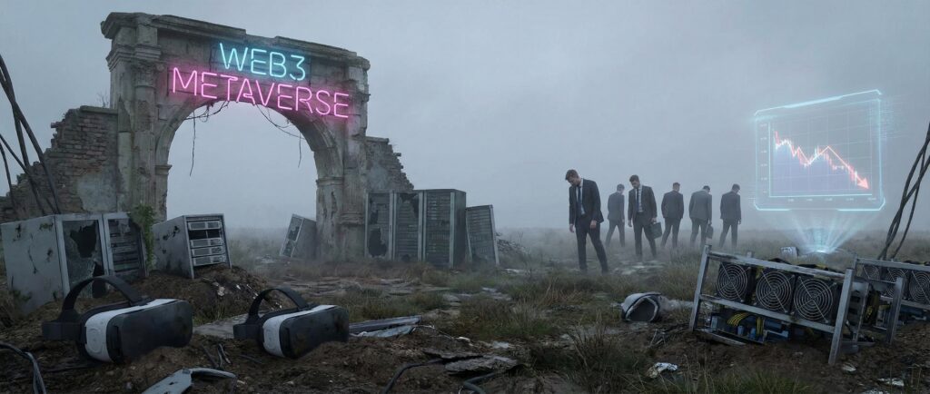Инвесторы охладели к Web3 и метавселенным