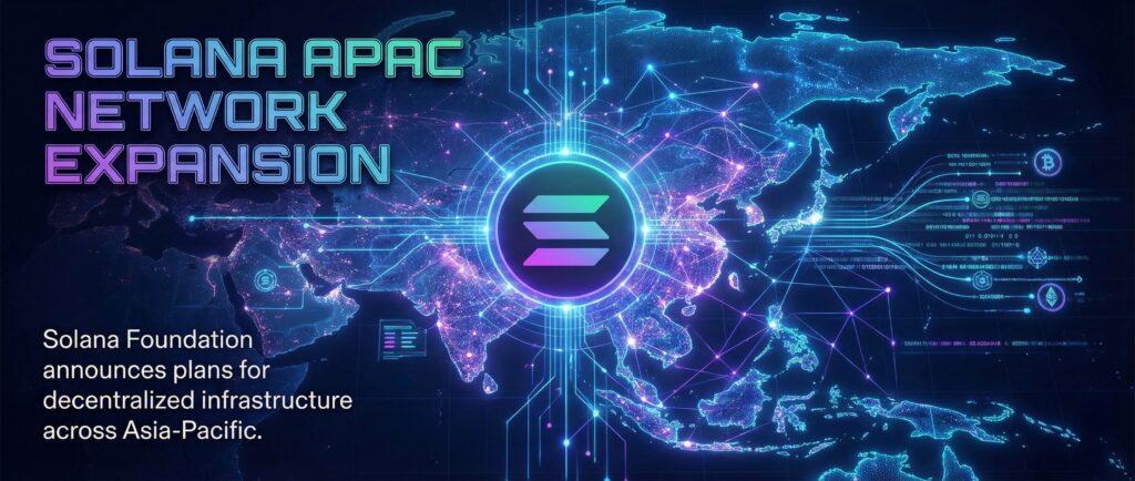 Solana Company построит сеть в Азиатско-Тихоокеанском регионе