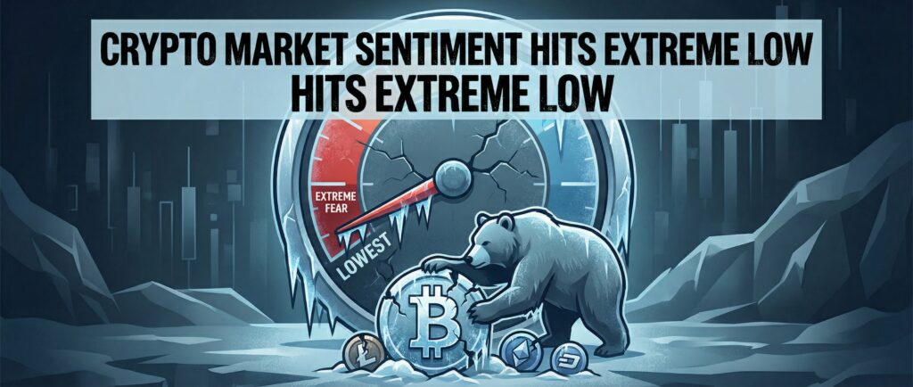 Настроения на крипторынке достигли экстремального минимума