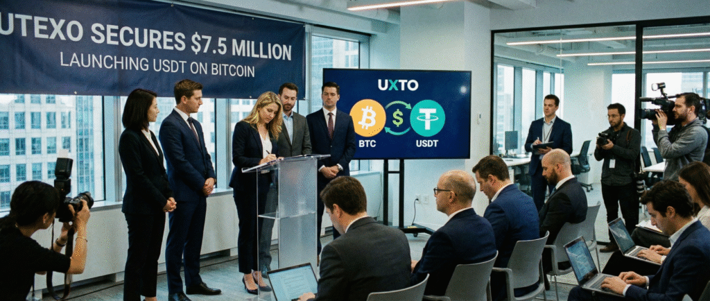 Utexo привлек 7 5 млн на запуск USDT в Bitcoin