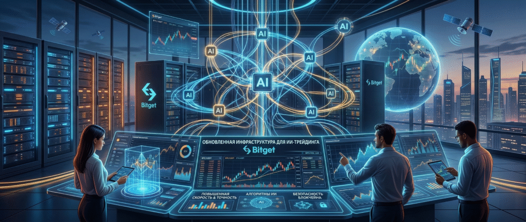 Bitget обновила инфраструктуру для ИИ-трейдинга