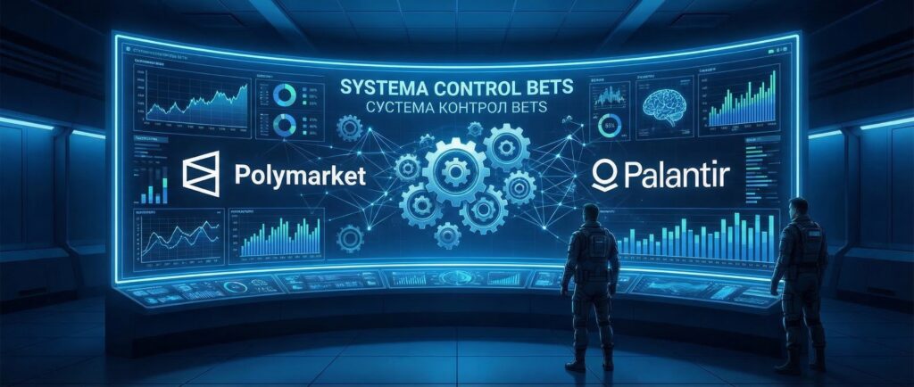 Polymarket и Palantir создадут систему контроля ставок