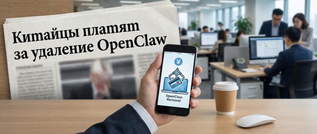 Китайцы платят за удаление OpenClaw
