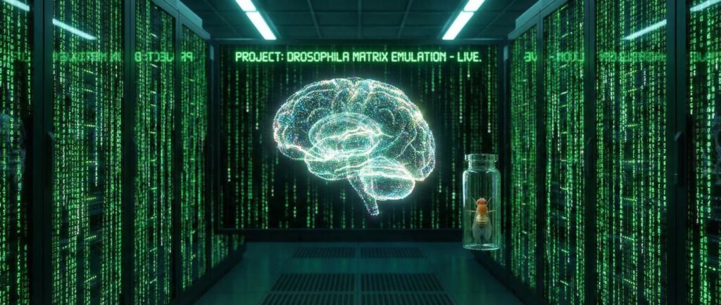 Мозг плодовой мушки эмулировали в цифровой Матрице