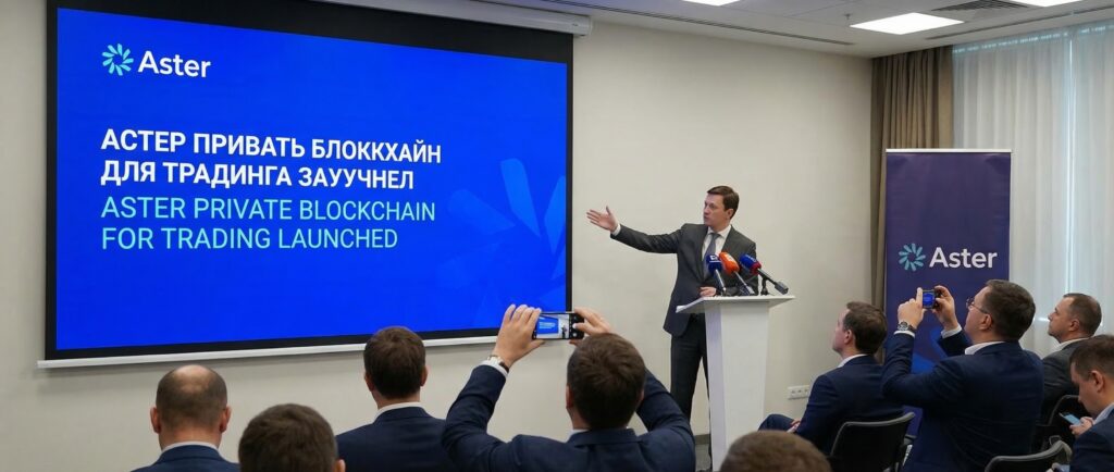 Aster запустил приватный блокчейн для трейдинга