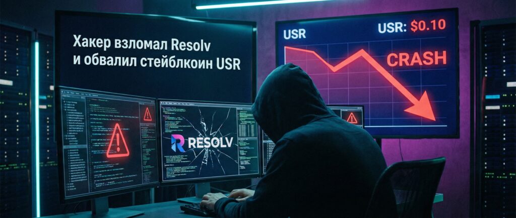 Хакер взломал Resolv и обвалил стейблкоин USR