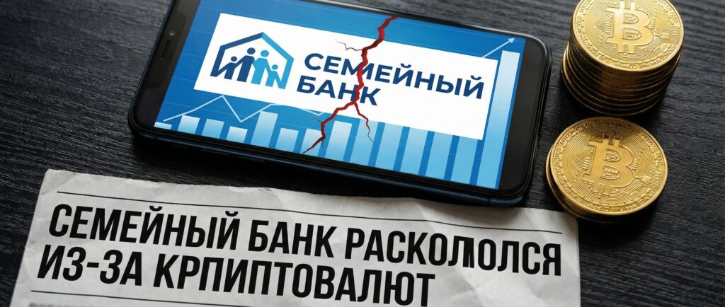 Семейный банк раскололся из-за криптовалют