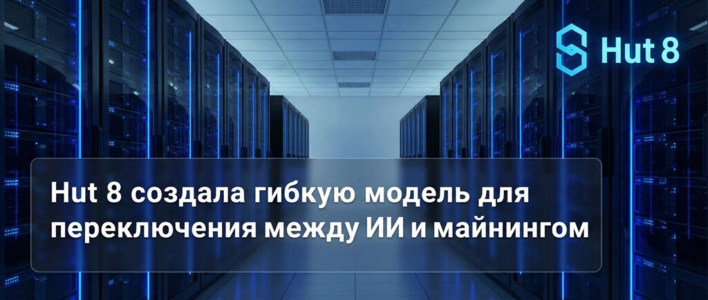 Hut 8 создала гибкую модель для переключения между ИИ и майнингом