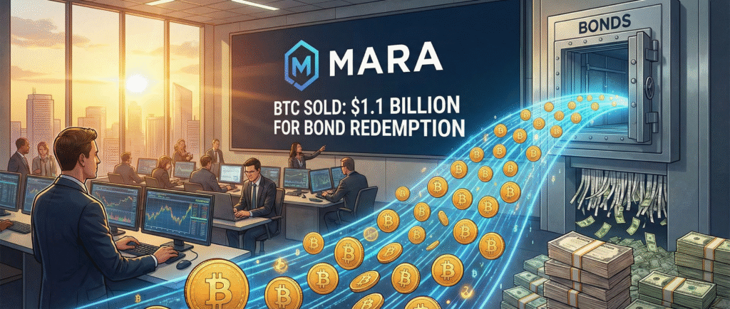 MARA продал биткоины на $1.1 млрд для выкупа облигаций