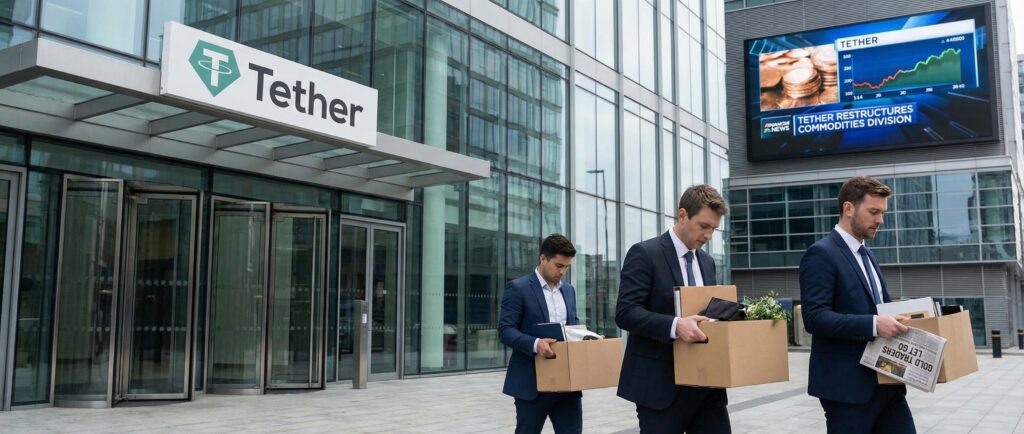 Tether уволила ведущих трейдеров по золоту