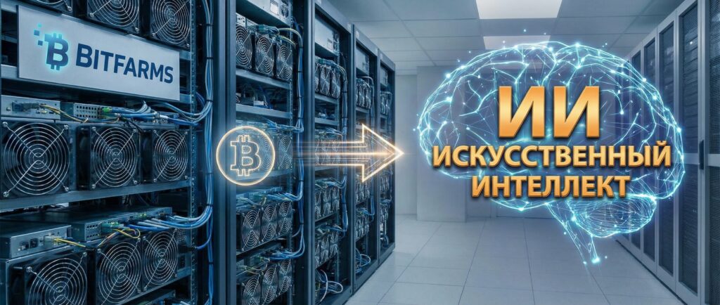 Bitfarms переходит от майнинга к ИИ